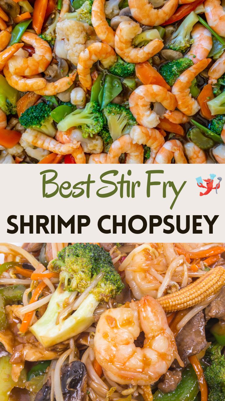 Shrimp Chop Suey Stir Fry Chopsuey