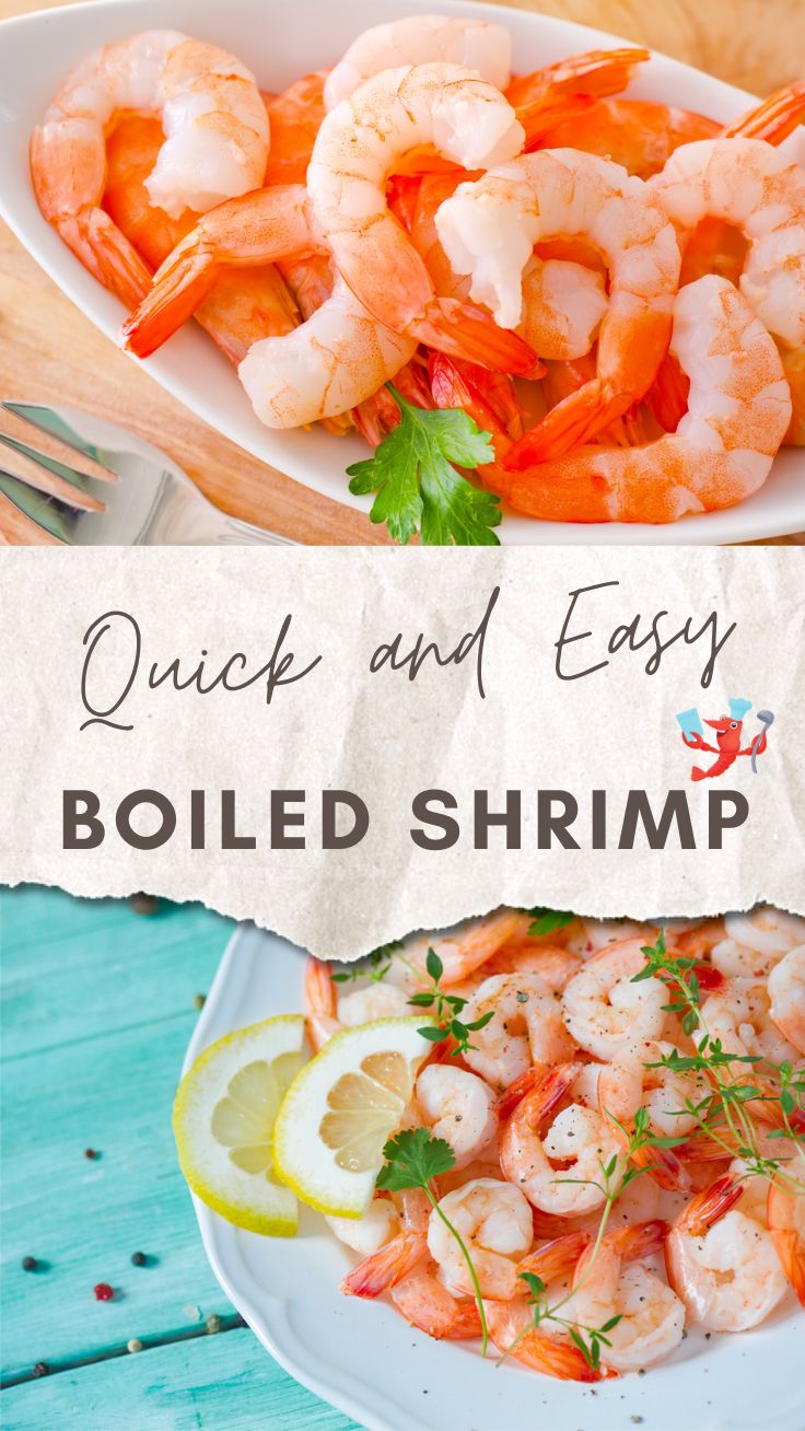 Easy Boiled Shrimp - (Perfectly Boiled)