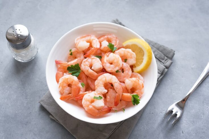 Easy Boiled Shrimp - (Perfectly Boiled)