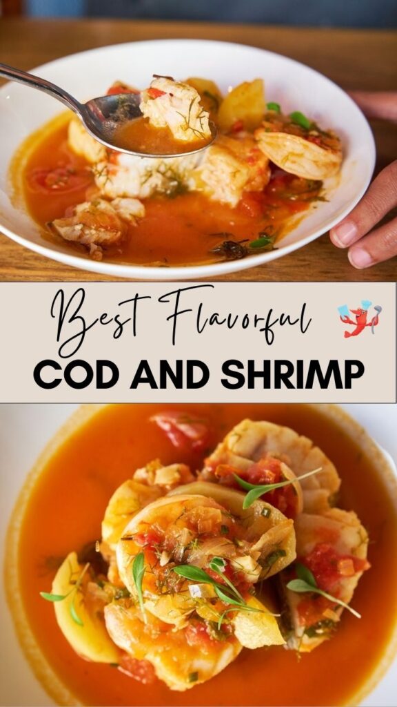 best cod and shrimp stew