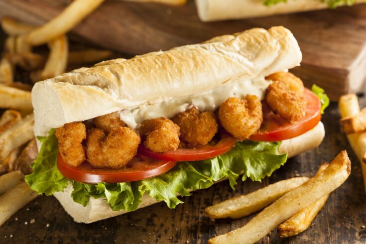 shrimp po boy