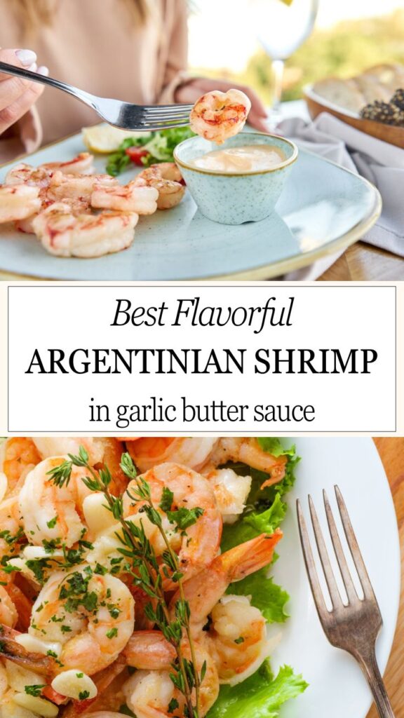 Argentine Red Shrimp with a Pan Sauce