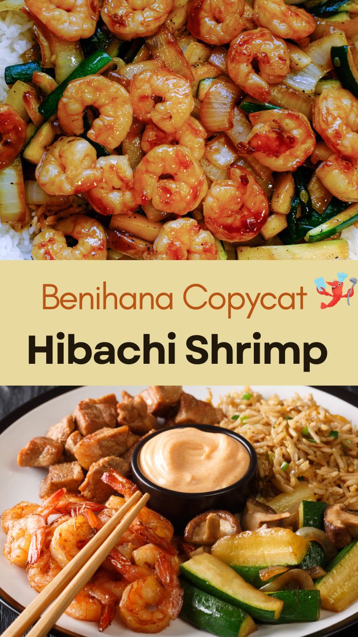 Hibachi Shrimp Yum Yum Sauce and Fried Rice