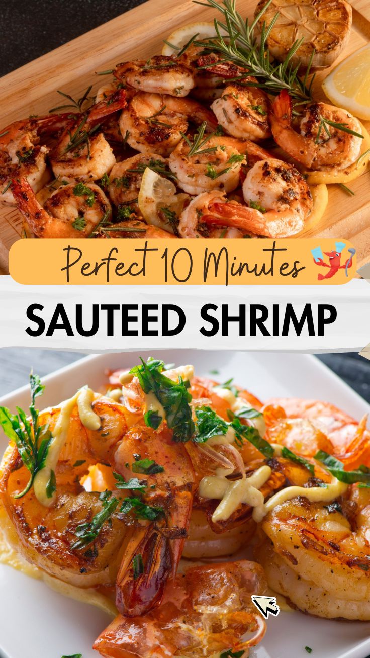 Sauteed Shrimp - Made In 10 Minutes