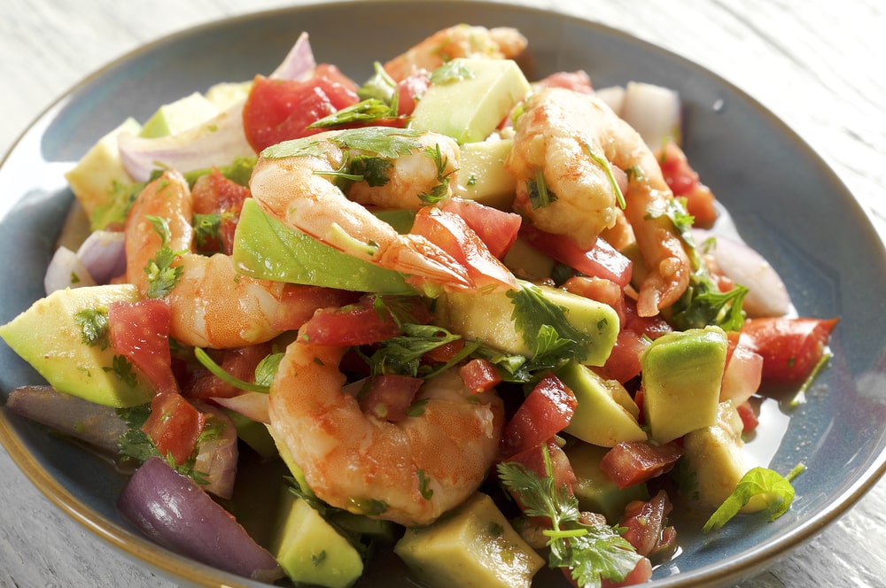 mexican style shrimp ceviche