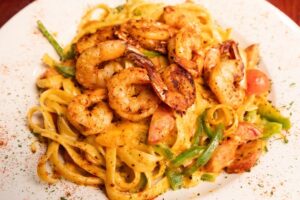 Pasta With Shrimp and Sausage - Best Creamy Sauce