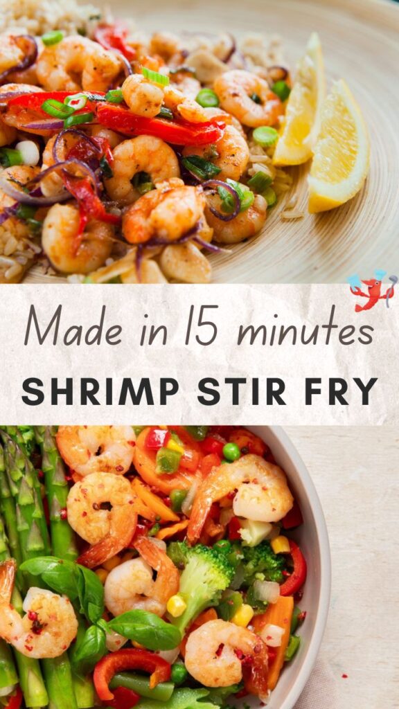 15 Minutes Shrimp Stir-Fry