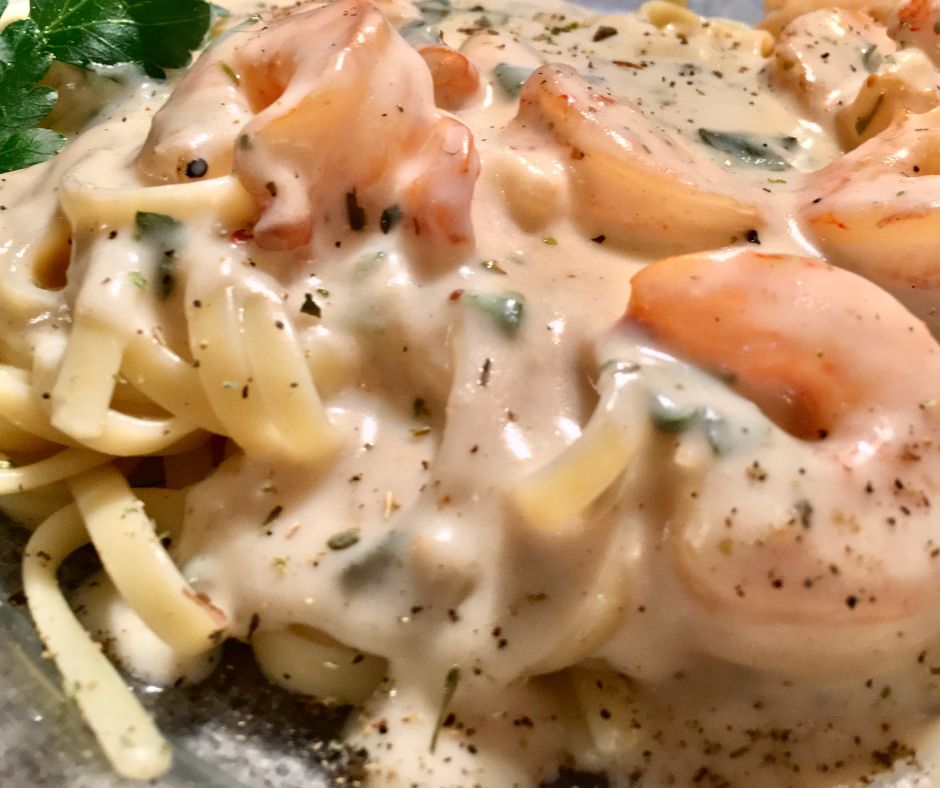 Cajun Style Shrimp Alfredo