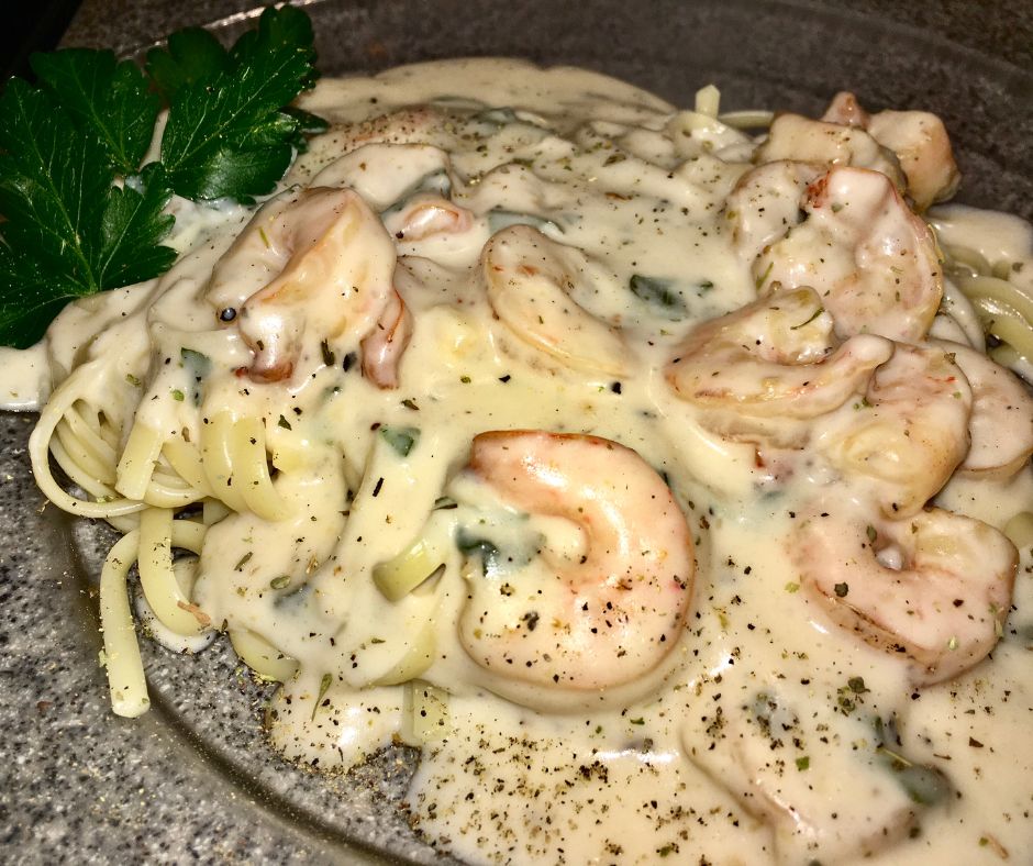 cajun shrimp alfredo