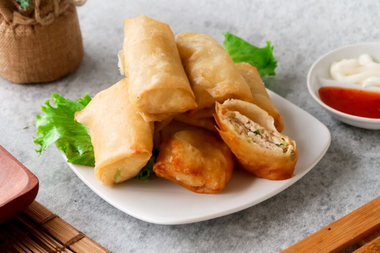 Shrimp Lumpia - Crispy Fried