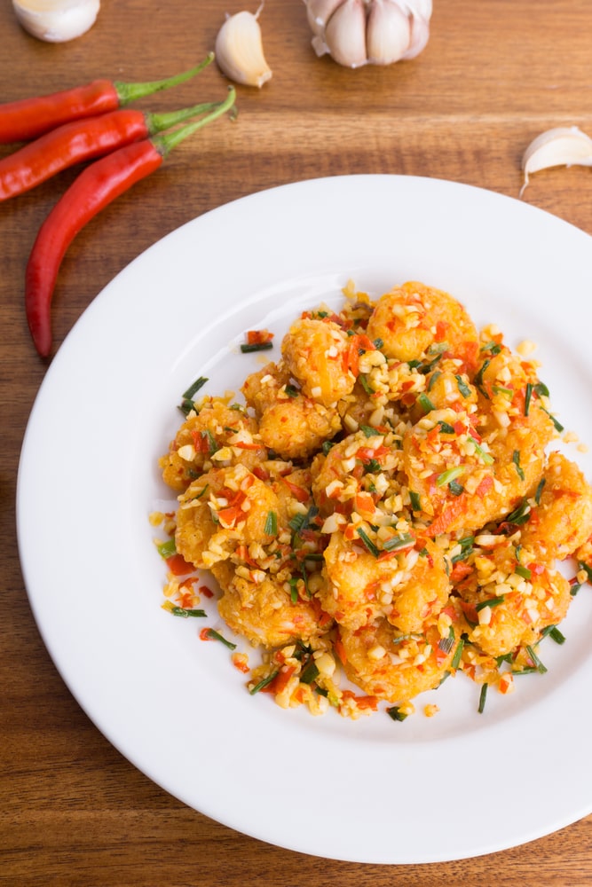 Crispy Salt and Pepper Shrimp