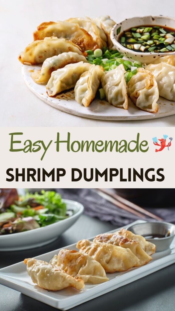 Easy Homemade Shrimp Dumplings