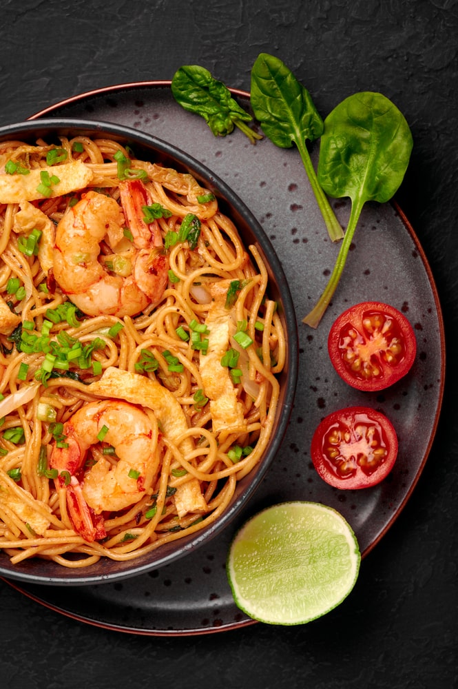 Easy Shrimp Chow Mein