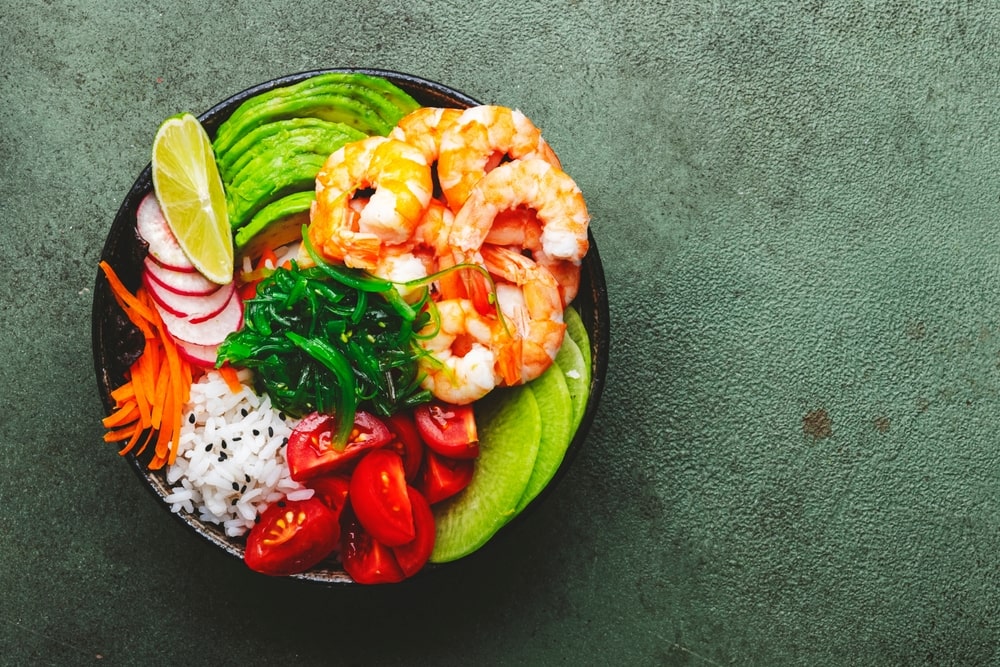 Easy shrimp rice bowl recipe