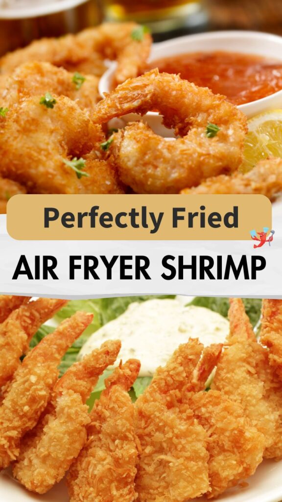 Perfectly Air Fried Shrimp