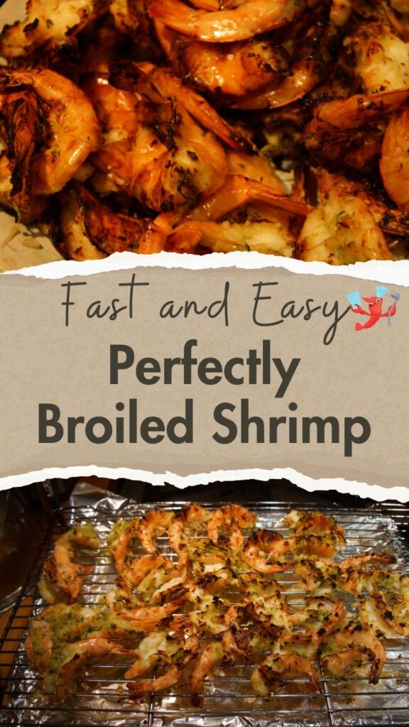 Perfectly Broiled Shrimp