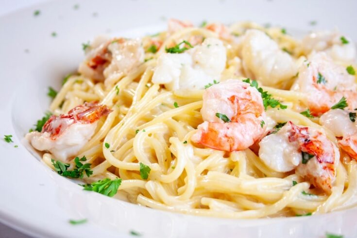 Shrimp Alfredo