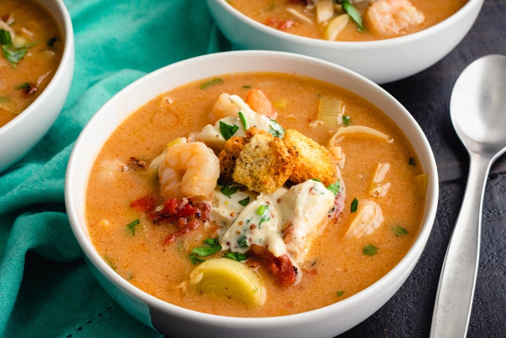 Shrimp And Corn Bisque