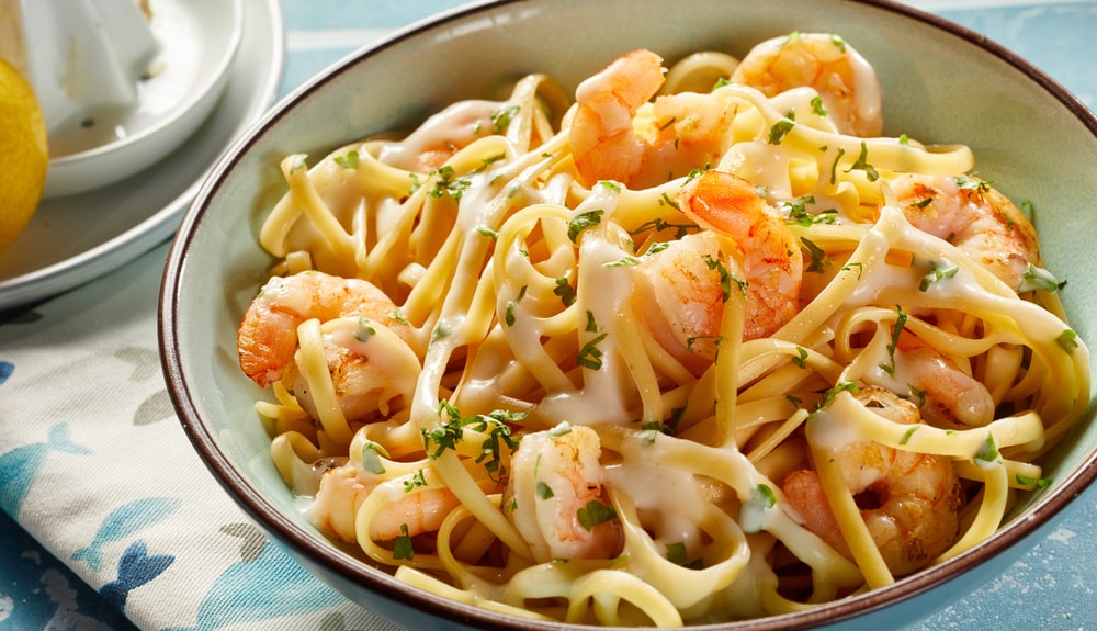 Shrimp Fettuccine Alfredo Recipe