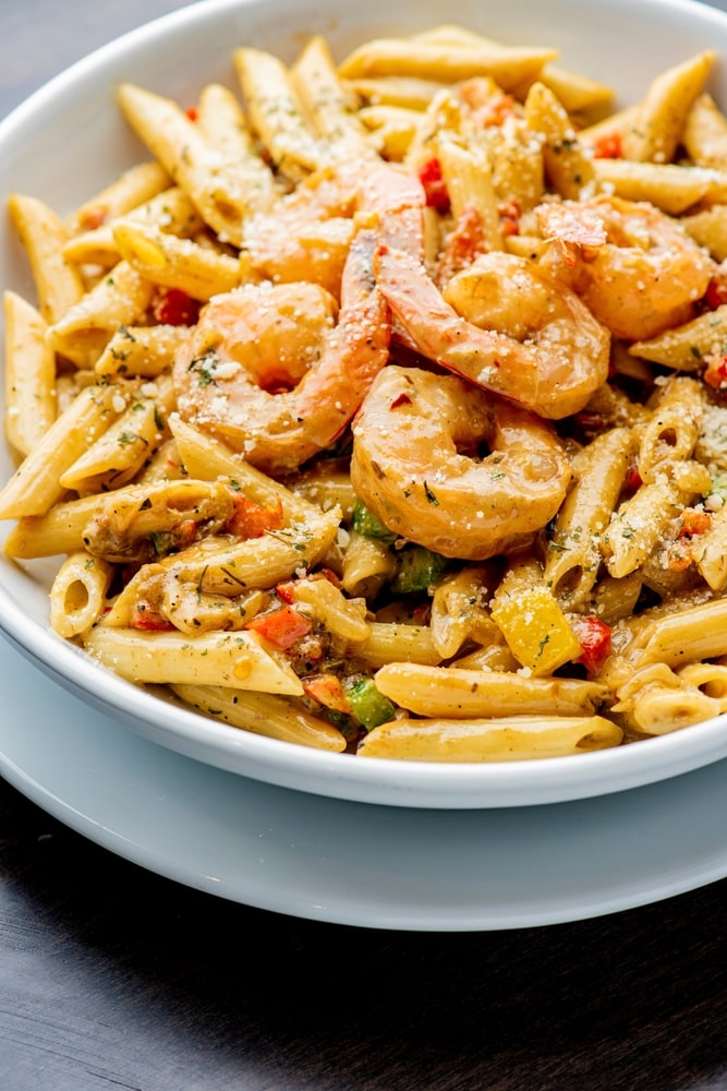 Simple cajun shrimp pasta recipe