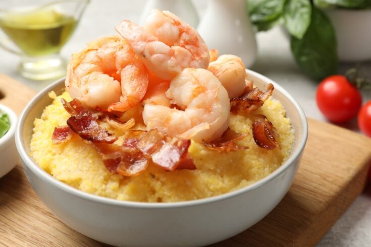 Simple mashed potatoes and shrimp recipe