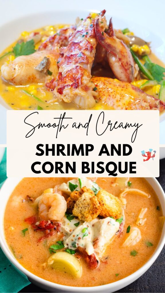 Smooth Creamy Shrimp and Corn Bisque