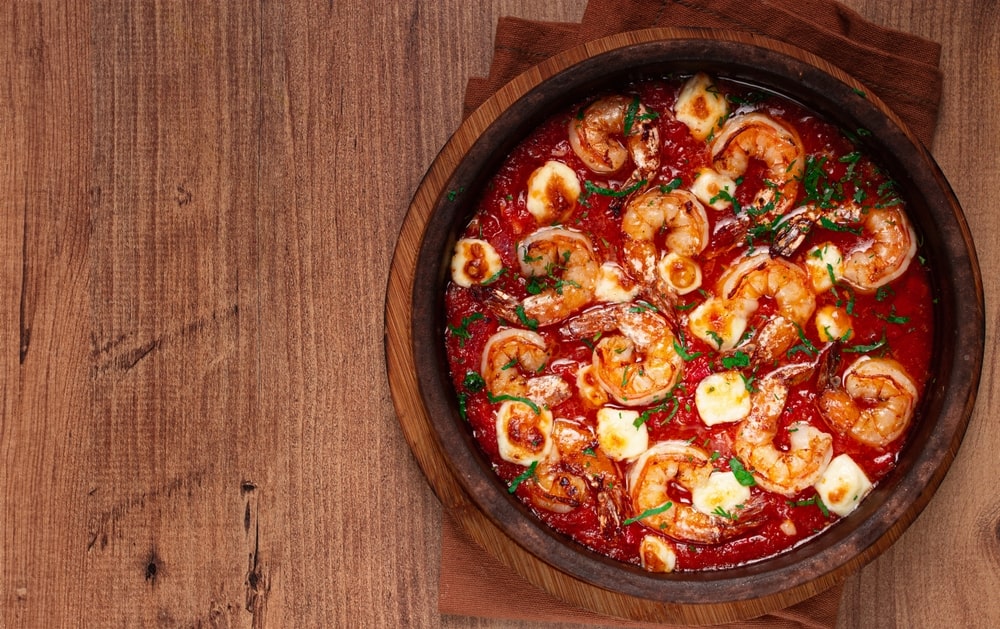 shrimp and feta recipe