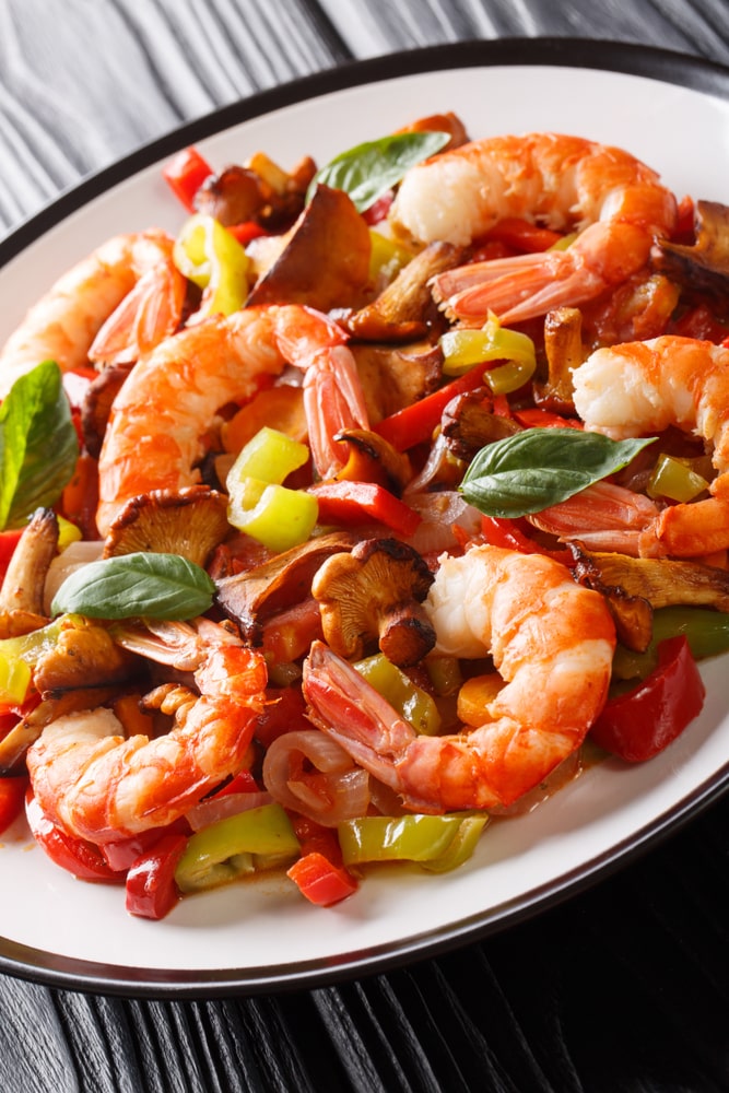 Easy Mongolian Shrimp