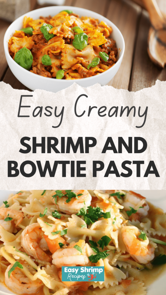 Easy Shrimp and Bowtie Pasta