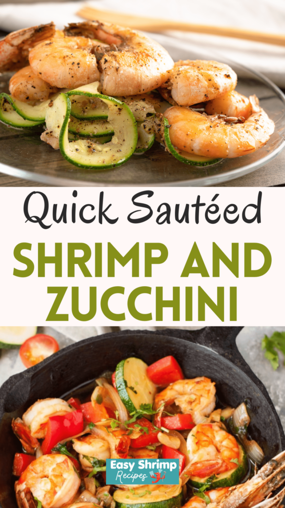 Sautéed Shrimp with Zucchini