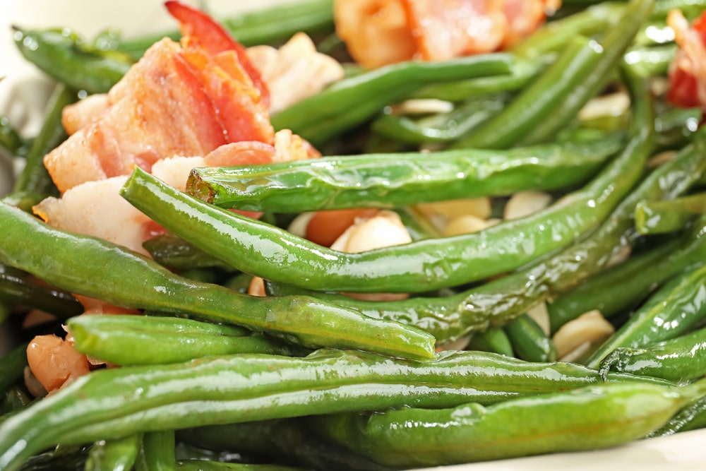 Sheet Pan Garlic Butter Shrimp and Green Beans