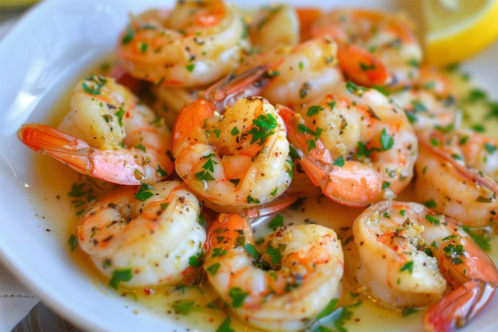 Shrimp Scampi With White Wine