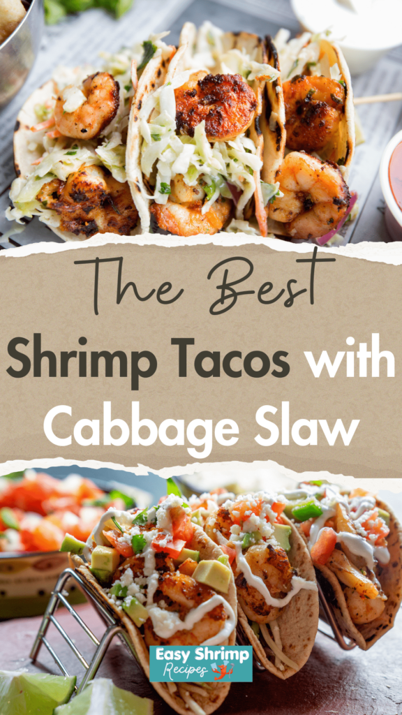 Shrimp Tacos with Cabbage Slaw