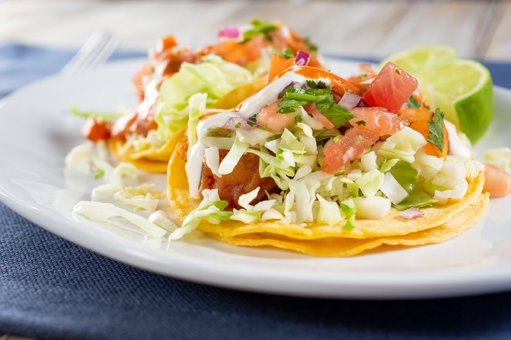 Shrimp Tostadas