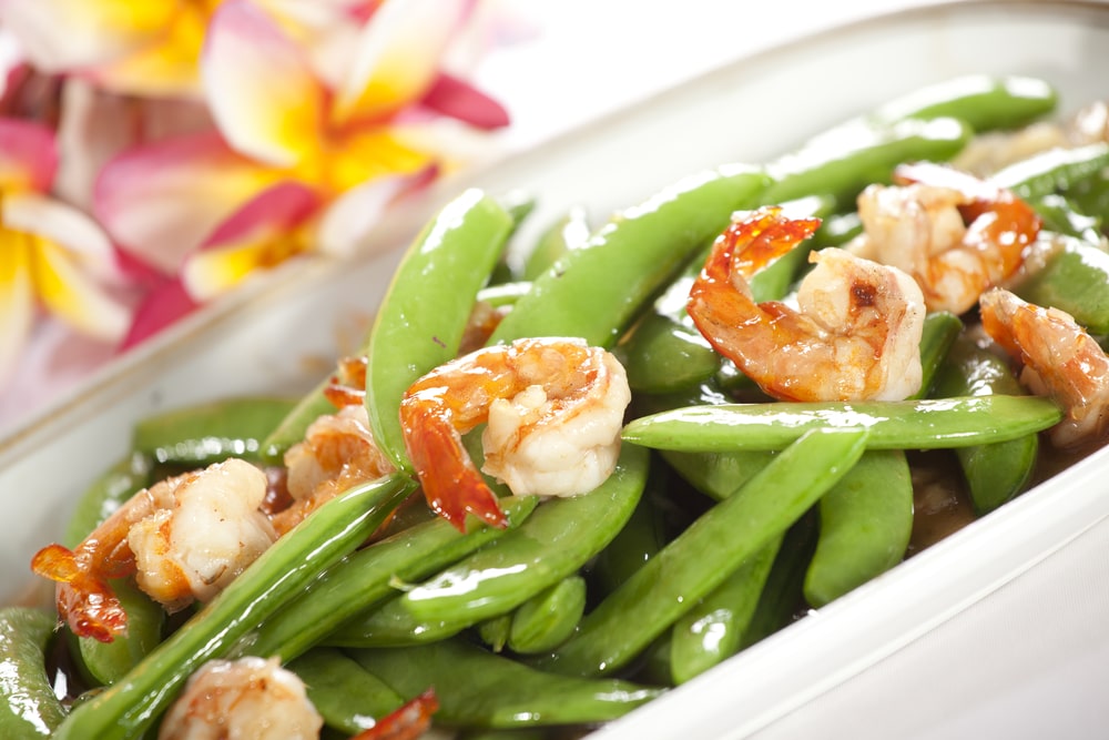 Spicy Shrimp and Green Beans