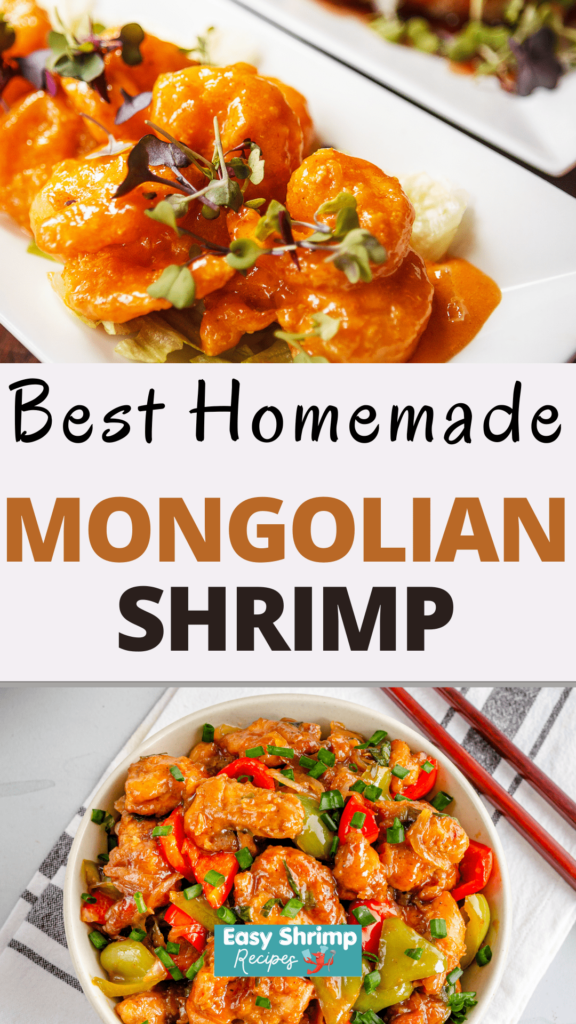 Sweet Savory Mongolian Shrimp