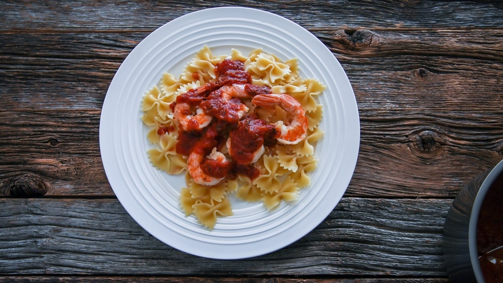 shrimp bowtie pasta recipe