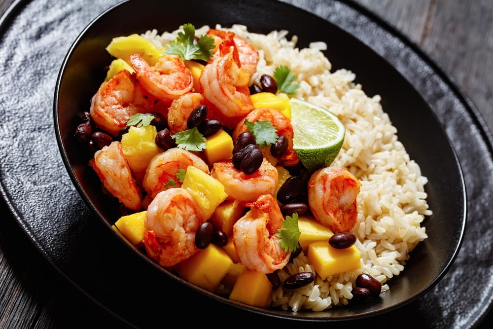 Easy Caribbean Shrimp