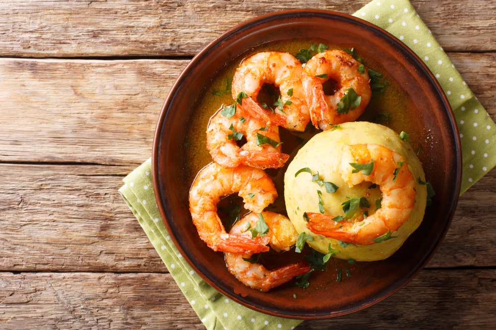 Easy Shrimp Mofongo