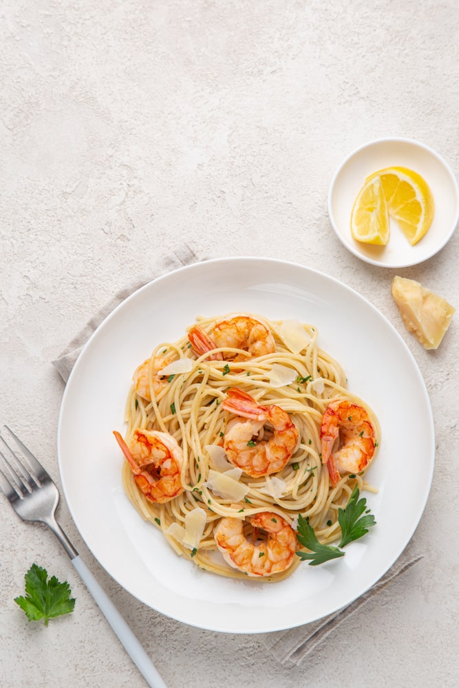 Easy Shrimp With Angel Hair Pasta Recipe