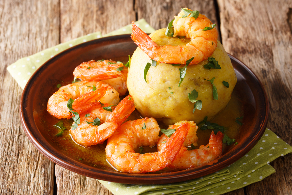 Shrimp Mofongo