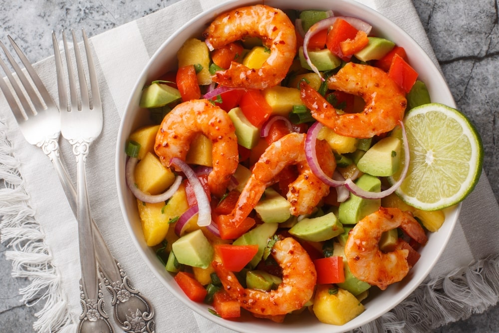 easy Spicy Mango Shrimp Recipe