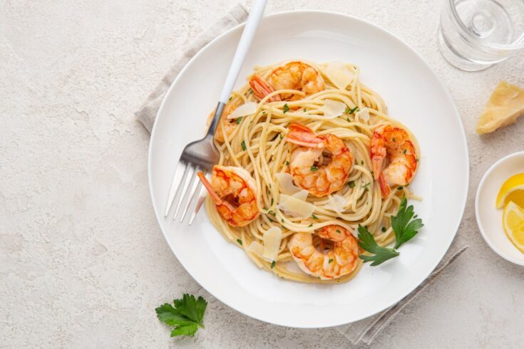 shrimp and angel hair pasta recipe