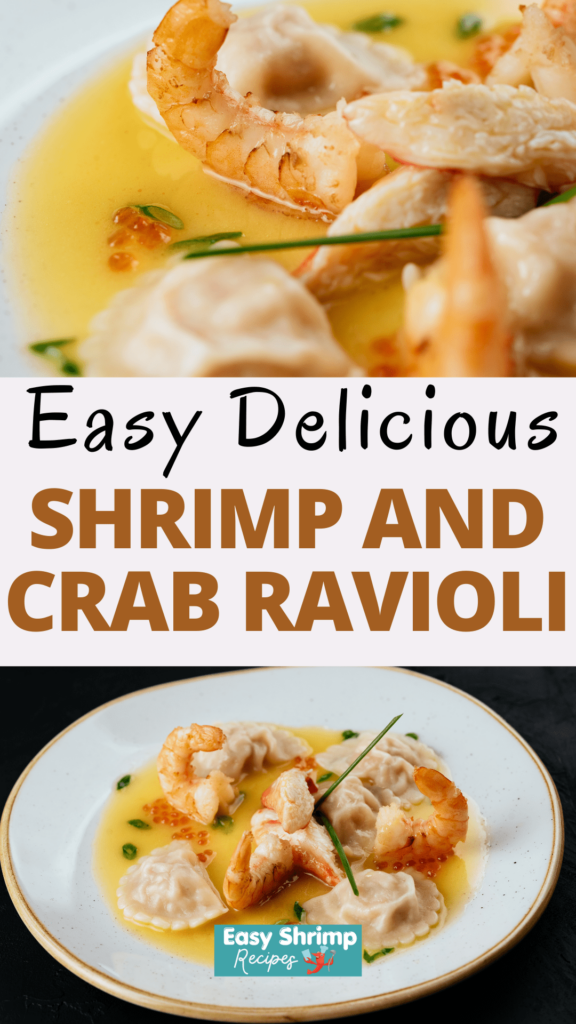 Creamy Shrimp and Crab Ravioli