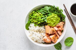 Salmon Bowls - Healthy Bowl