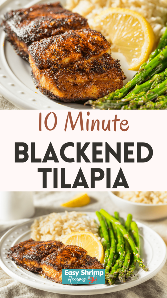 10-Minute Blackened Tilapia