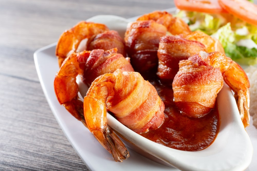 Bacon Wrapped Shrimp