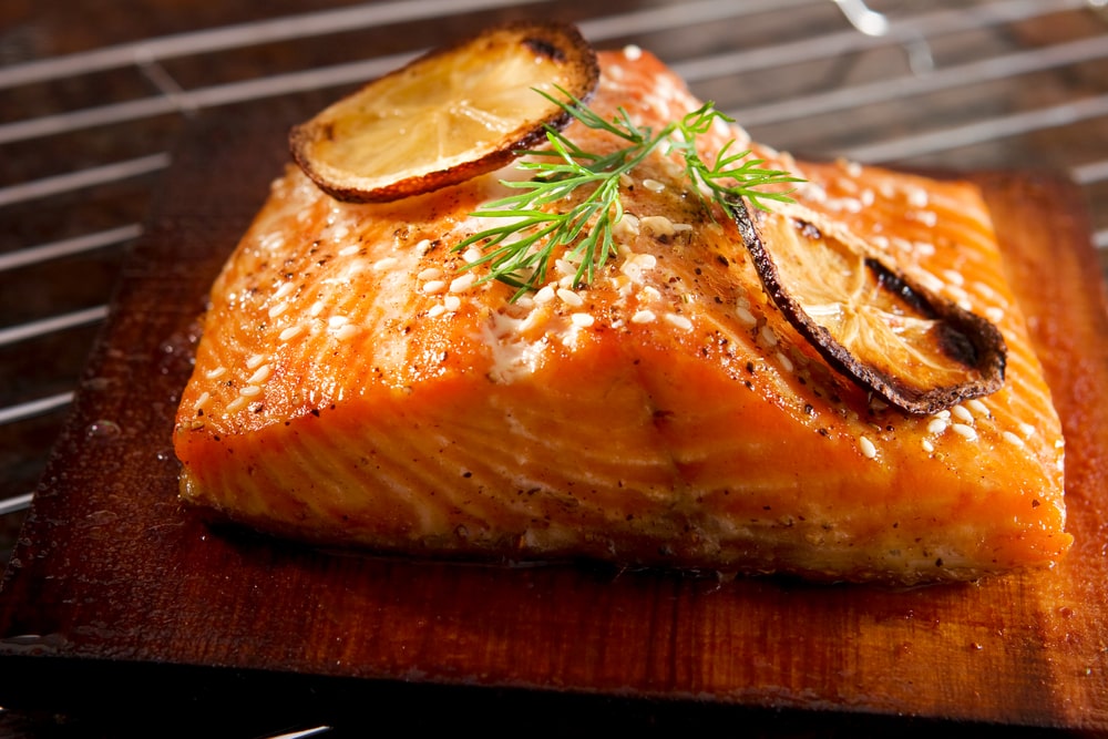 Easy Cedar Plank Salmon