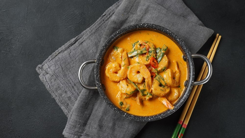 Easy Red Curry Shrimp With Coconut