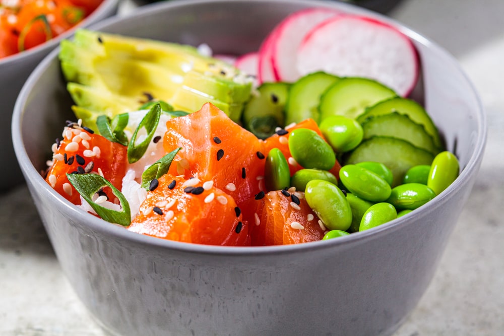 Easy Salmon Poke Bowl